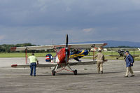 D-ERGR @ LOLW - Two Jungmann and one Jungmeister at Aerodrome Wels - by P. Radosta - www.austrianwings.info
