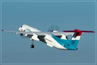 LX-LQJ @ EDDR - De Havilland Canada DHC-8-402Q - by Jerzy Maciaszek