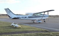 G-POWL @ EGFH - Visiting Skylane operated by the Oxford Aeroplane Company. - by Roger Winser