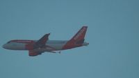 G-EZGE - easyJet flying over Darlington whilst on crew training at Teesside International Airport. - by Gavin Dodsworth
