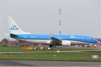 PH-BCB @ EGSH - In KLM's latest livery. - by Graham Reeve