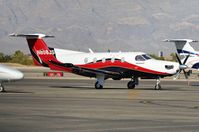 N808JS @ KVGT - To Us Aviation PC12 on the ramp at VGT - by FerryPNL