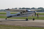 N2159G @ OSH - 1958 Cessna 182A, c/n: 51459, tail dragger conversion - by Timothy Aanerud