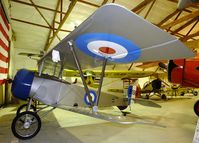 N170RM @ KGFZ - Nieuport (Milburn, Richard L) 17 7/8-scale replica at the Iowa Aviation Museum, Greenfield IA