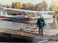 N9606B - Completed seaplane rating Moline IL - by David Bigelow