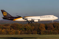 N616UP @ EDDK - N616UP - Boeing 747-8F - United Parcel Service (UPS) - by Michael Schlesinger