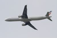 F-GTAU @ LFPG - Airbus A321-212, Climbing from rwy 27L, Roissy Charles De Gaulle airport (LFPG-CDG) - by Yves-Q