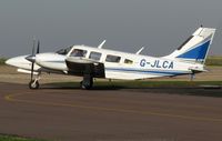 G-JLCA @ EGSH - Departing the Western Apron for a visit to Northampton/Sywell (ORM). - by Michael Pearce