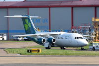 EI-RJD @ EGSH - Under tow at Norwich. - by Graham Reeve