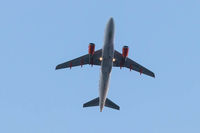 G-EZRA - G-EZRA Overhead on approach to NCL - by FSV