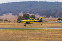 VH-CVF @ YSCB - Fred Fahey Aerial Services (VH-CVF) Air Tractor AT-802 landing at Canberra Airport - by YSWG-photography