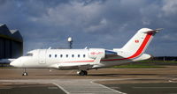 HB-JSG @ EGBB - parked on the elmdon apron - by Michael Vickers