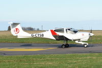 G-CTSB @ EGSH - Departing from Norwich. - by Graham Reeve