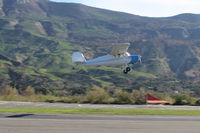 N1704V @ SZP - 1948 Cessna 140, Continental C-85-12 85 Hp, another takeoff climb Rwy 22 - by Doug Robertson