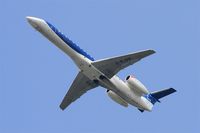 G-RJXR @ LFPG - Embraer EMB-145EP, Take off rwy 27L, Roissy Charles De Gaulle airport (LFPG-CDG) - by Yves-Q