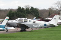 N536EU @ EGTR - Parked at Elstree Aerodrome - by Chris Holtby
