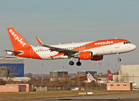 G-EZGY @ LFBO - Landing rwy 14R - by Shunn311