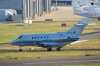 LY-LTA @ EGLF - LY-LTA Hawker 800 XP at Farnborough Airport. - by Robbo s