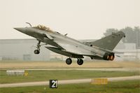 20 @ LFRJ - Dassault Rafale M, Take off rwy 08, Landivisiau naval air base (LFRJ) - by Yves-Q
