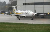 F-HGET @ EGSH - Parked on the SaxonAir ramp after an overnight stop from Geneva (GVA). - by Michael Pearce