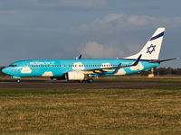 4X-EKO @ EGSH - El Al Israel Airlines - by Matt Varley