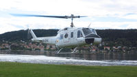 LN-OPR - Dr Hook at the Ostersund, Sweden, heliport - by Anders Selander
