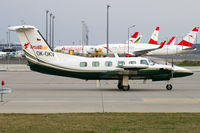 OK-OKV @ LOWW - Air Bohemia Piper PA-42 Cheyenne III (Trustair titles) - by Thomas Ramgraber