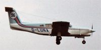 G-LUNA @ EBGT - Landing at Ghent , Stella Air Race late '70s - by j.van mierlo