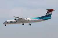 LX-LQC @ LMML - De Havilland DHC-8 LX-LQC Luxair - by Raymond Zammit