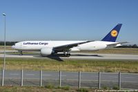 D-ALFA @ EDDF - Boeing 777-FBT - LH GEC Lufthansa Cargo 'Good Day, USA' - 41674 - D-ALFA - 23.08.2019 - FRA - by Ralf Winter