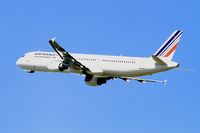 F-GTAO @ LFBD - Airbus A321-211, Climbing from rwy 23, Bordeaux-Mérignac airport (LFBD-BOD) - by Yves-Q