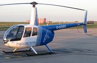 G-GOES @ EGSH - Parked on the SaxonAir ramp on a refuel stop. - by Michael Pearce