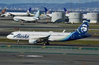 N282VA @ KSFO - Coronavirus parking. Sky Terrace SFO 2020. - by Clayton Eddy