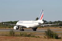 F-HBNA @ LFBD - Airbus A320-214, Lining up rwy 05, Bordeaux Mérignac airport (LFBD-BOD) - by Yves-Q