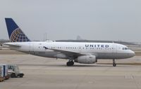 N851UA @ KORD - Airbus A319-131