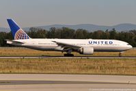 N57016 @ FRA - Boeing 777-224ER - UA UAL United Airlines - 28679 - N57016 - 23.08.2019 - FRA - by Ralf Winter