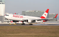 OE-LAX @ LOWW - Austrian Airlines Boeing 767 - by Andreas Ranner