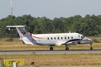 F-HBCA @ LFBD - Beech 1900D, Take off run rwy 05, Bordeaux Mérignac airport (LFBD-BOD) - by Yves-Q