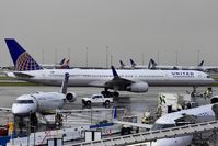 N73860 @ KSFO - Rainy morning SFO 2020. - by Clayton Eddy