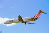 EC-MGT @ LFBD - Boeing 717-23S, On final rwy 23, Bordeaux-Mérignac airport (LFBD-BOD) - by Yves-Q