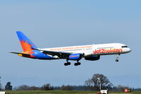 G-LSAN @ EGSH - Landing at Norwich. - by Graham Reeve