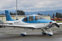 N448TT @ KRHV - Locally based 2008 Cirrus SR22 Turbo at Reid Hillview Airport, San Jose, CA. - by Chris Leipelt
