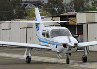 N4JY @ KRHV - Locally based 1976 Rockwell 112TC taxing at Reid Hillview Airport, San Jose, CA. - by Chris Leipelt