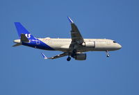 SE-ROI @ EGLL - Airbus A320-251N on finals to London Heathrow. - by moxy