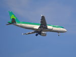 EI-GAL @ EGLL - Airbus A320-214 on finals to London Heathrow. - by moxy