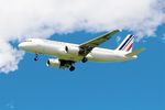 F-HBNH @ LFBD - Airbus A320-214, Short approach rwy 23, Bordeaux-Mérignac airport (LFBD-BOD) - by Yves-Q