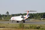 F-HMLN @ LFBD - Bombardier CRJ-1000EL NG, Lining up rwy 05, Bordeaux Mérignac airport (LFBD-BOD) - by Yves-Q