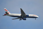 G-YMMG @ EGLL - Boeing 777-236/ER on finals to London Heathrow. - by moxy