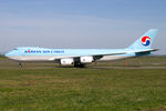 HL7629 @ LOWW - Korean Air Cargo Boeing 747-8B5(F) - by Thomas Ramgraber
