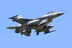 J-016 @ LFRJ - General Dynamics F-16AM Fighting Falcon, Short approach rwy 08, Landivisiau Naval Air Base (LFRJ) Tiger Meet 2017 - by Yves-Q